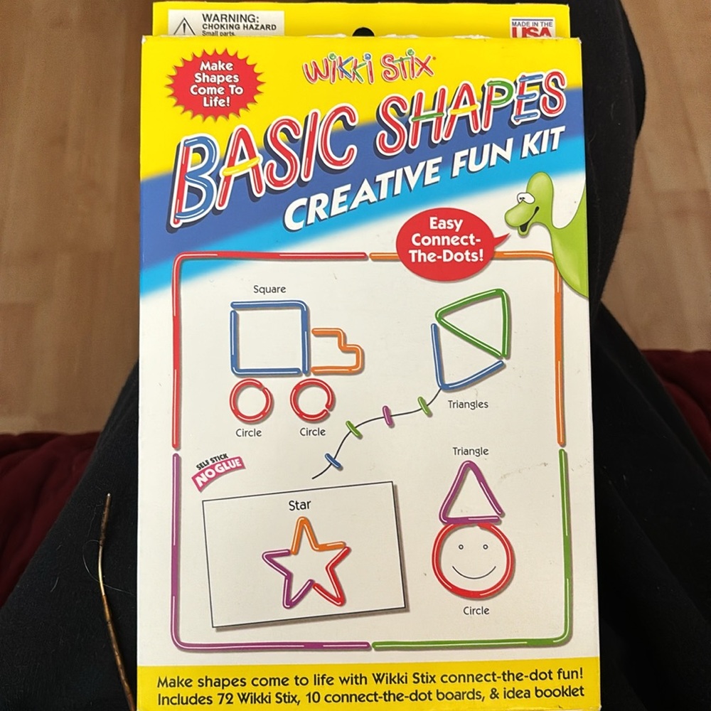 WikkiStix Basic Shapes Creative Fun Kit brand new sealed
